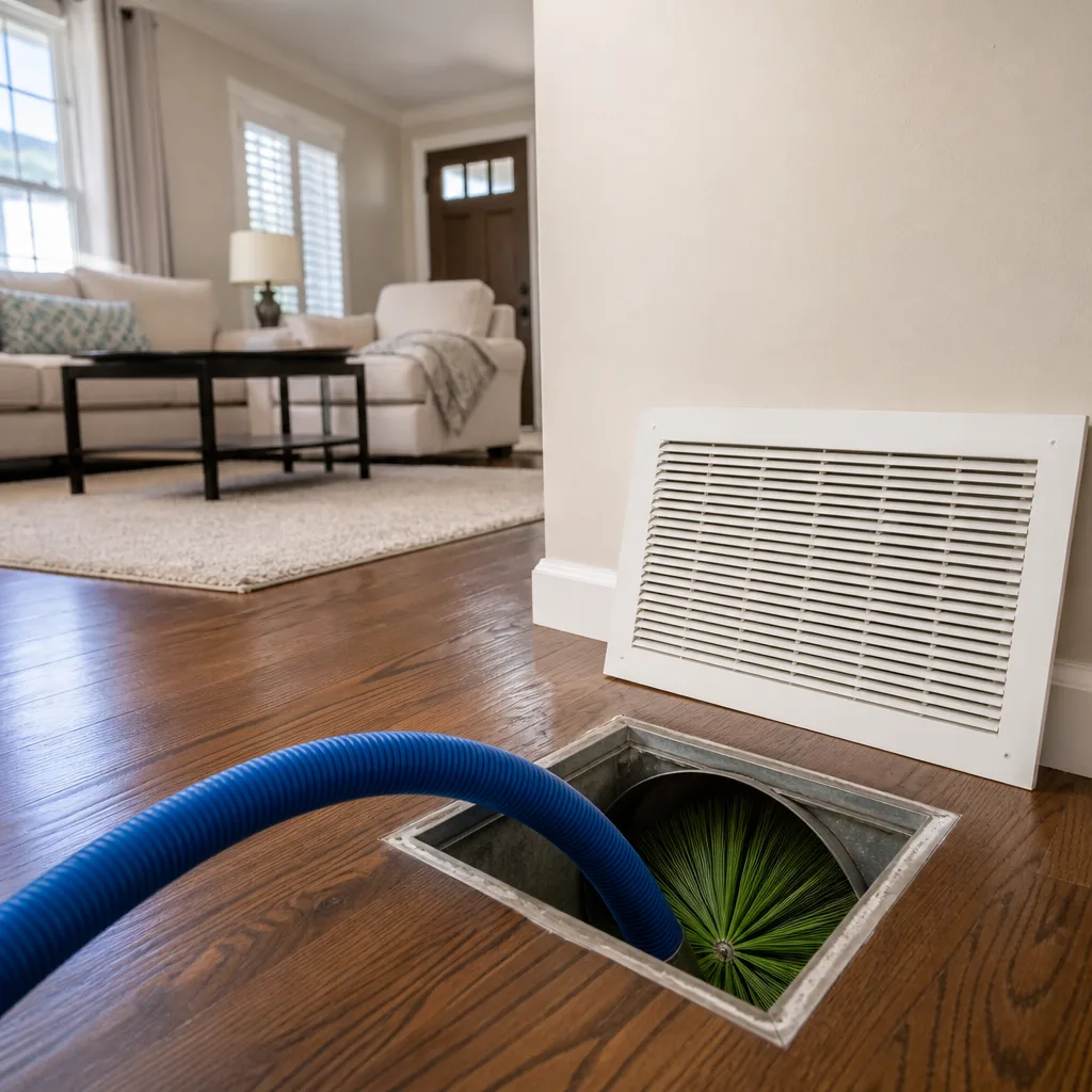 Whole-home duct cleaning